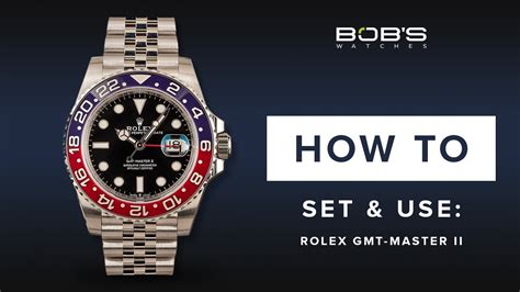 how to change date on rolex gmt 2|Rolex watch setting instructions.